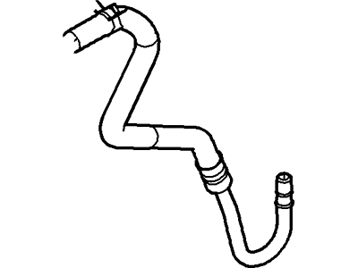 2009 Lincoln MKS Oil Cooler Hose - 8G1Z-7C410-B