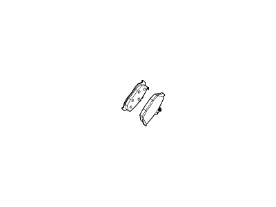 Ford Mustang Brake Pads - 1U2Z-2V200-FA