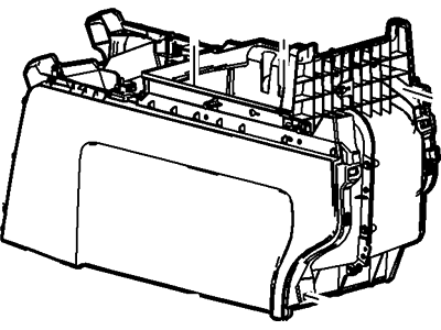 2007 Ford F-150 Center Console Base - 4L3Z-15045A36-DAA