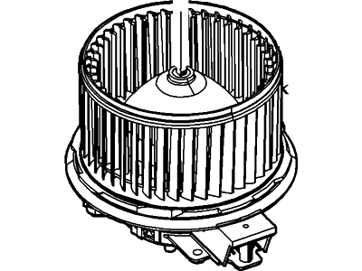 Lincoln Blower Motor - CG1Z-19805-D