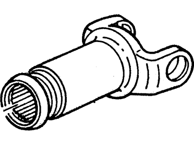 Ford E4TZ4841F Flange Coupling