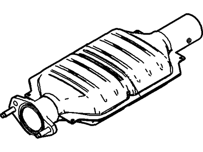Ford Fusion Catalytic Converter - 7E5Z-5E212-DD