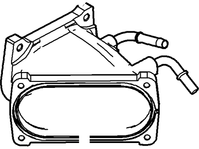 Ford BR3Z-9A589-A Spacer - Throttle Body