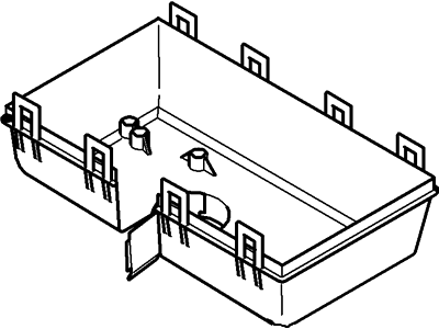 Ford 3S4Z-14A003-AB Housing - Fuse Junction Panel