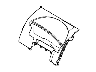 Ford 8T4Z-78044D70-BE Panel - Instrument