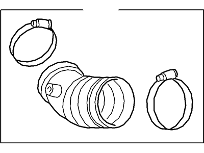 Ford YL8Z-9B659-BE Hose - Air