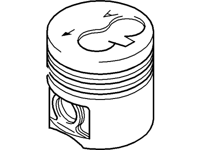 Ford Transit Connect Piston - 4S4Z-6108-A
