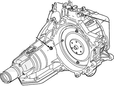 Mercury Sable Transmission Assembly - YF1P-7000-HA