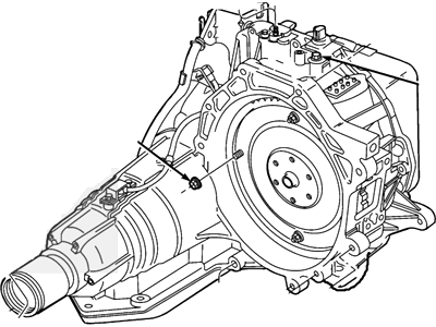 Mercury Transmission Assembly - 4F1Z-7000-CBRM