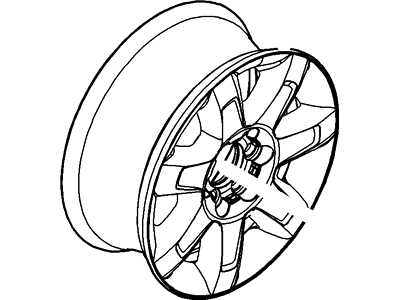 Ford DL3Z-1007-ACP Wheel Assembly