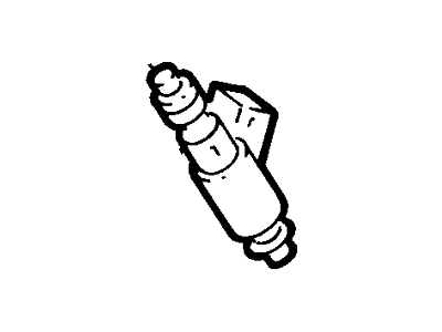2000 Mercury Sable Fuel Injector - YF1Z-9F593-AD