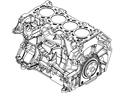 Ford CP9Z-6009-A Cylinder Assembly - Short Block