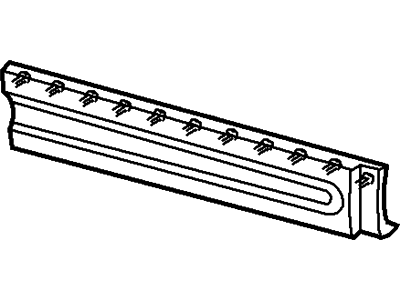 2002 Ford Explorer Door Moldings - 1L2Z-7820878-DB