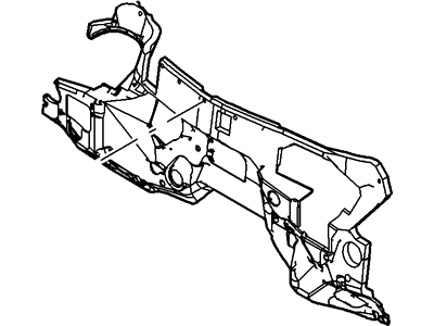 Ford 7L1Z-7801670-A Insulator - Dash Panel