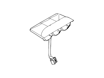Ford CR3Z-10849-DB Instrument Cluster