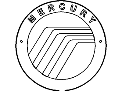 Mercury Mariner Emblem - 8E6Z-7842528-D