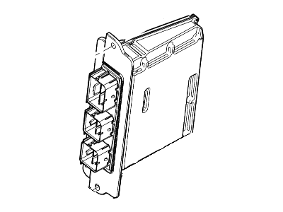 Ford E-450 Super Duty Engine Control Module - 7C2Z-12A650-AMD