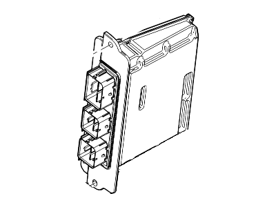 Ford 6C2Z-12A650-ACB Module - Engine Control - EEC V