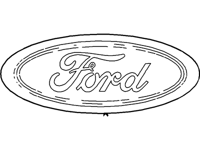 Ford BE8Z-1542528-A Nameplate Script Emblem Econoline