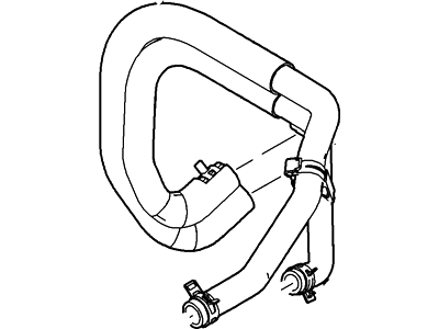 2010 Ford Focus Cooling Hose - 8S4Z-18472-B