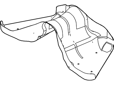 Ford 5R3Z-9A032-BA Heat Shield