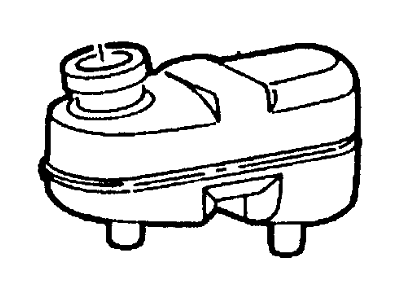 Mercury Cougar Brake Master Cylinder Reservoir - E9SZ-2K478-A