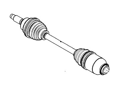 Ford 8E5Z-3A428-A Front Axle Shaft