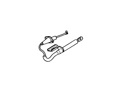 1996 Mercury Cougar Shift Cable - F3LY-7E395-A