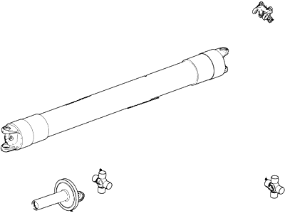 Ford Drive Shaft - 5C2Z-4602-BA