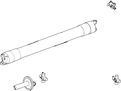 Ford 3C2Z-4602-SA Drive Shaft Assembly