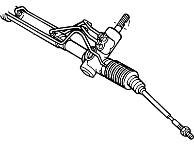 Ford Escort Rack And Pinion - F13Z-3504-DCRM