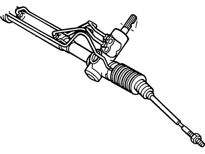 1989 Mercury Topaz Rack And Pinion - F13Z-3504-DCRM