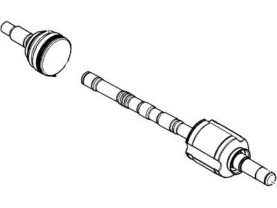 Ford 7T4Z-3A428-D Front Axle Shaft