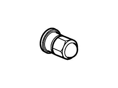 Ford YL3Z-1012-AA Hex. Nut And Washer Assembly