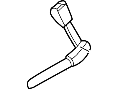 Ford YS4Z-6161203-GA Buckle Assembly - Seat Belt