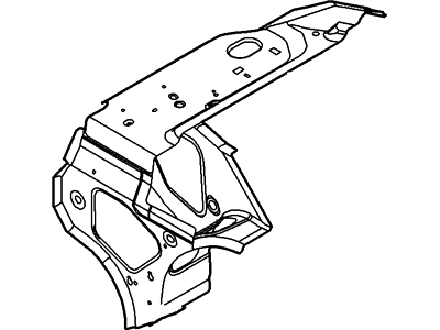 Ford 8A5Z-5446813-A Support - Quarter Panel Wheelhouse