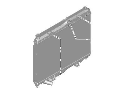 2018 Ford Fiesta Radiator - C1BZ-8005-B