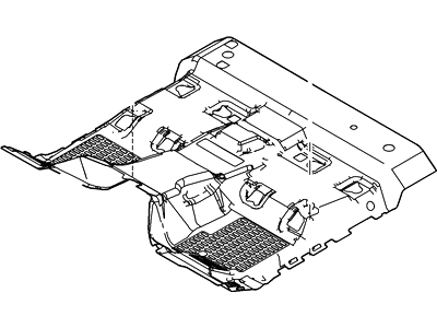 Ford DC3Z-2513010-BA Mat - Floor