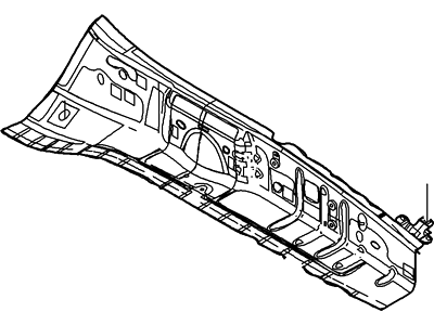 Ford 8G1Z-16B044-B Reinforcement