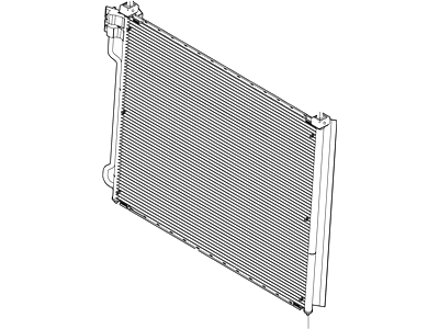 2008 Ford E-450 Super Duty A/C Condenser - 7C2Z-19712-A