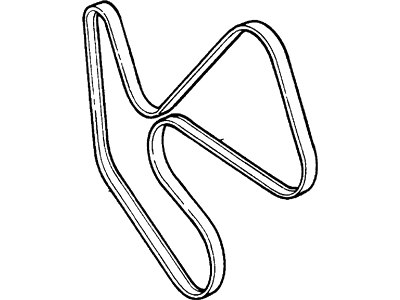 Mercury Mountaineer V-Belt - F77Z-8620-PA