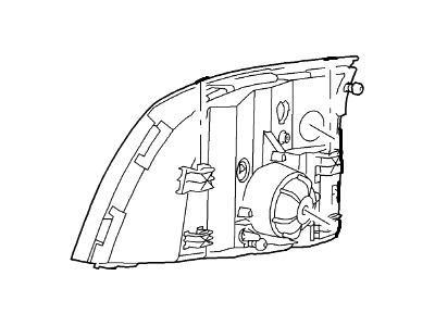 Mercury Mountaineer Headlight - 5L9Z-13008-BACP
