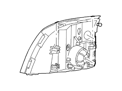 Ford 3L2Z-13008-AB Headlamp Assembly