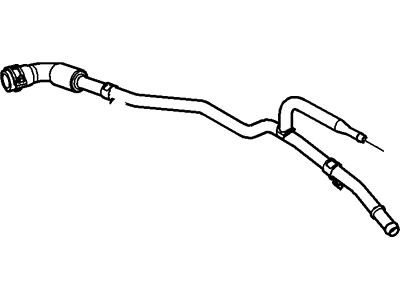 Ford Thunderbird Cooling Hose - XW4Z-8C289-AA