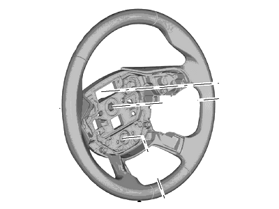 Ford CJ5Z-3600-DA Steering Wheel Assembly