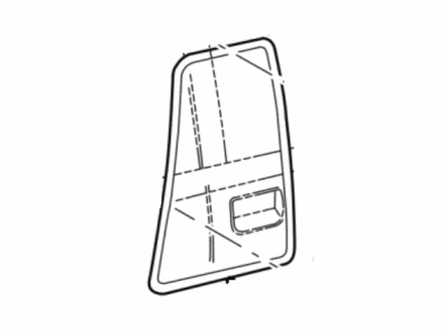 Ford Explorer Sport Weather Strip - 3L2Z-9829904-AA