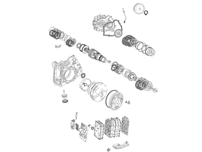 2003 Ford Escape Automatic Transmission Overhaul Kit - 3L8Z-7V575-B