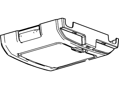 Ford 4L3Z-18519A70-AAL Console Assembly - Overhead