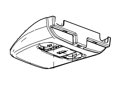 Ford 7L3Z-18519A70-AF Console Assembly - Overhead