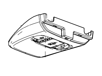 Ford 4L3Z-18519A70-BAE Console Assembly - Overhead